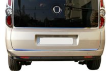 Opel Combo 2012–2018 Takaluukun reunan suojalista (ruostumaton teräs) kuva 5