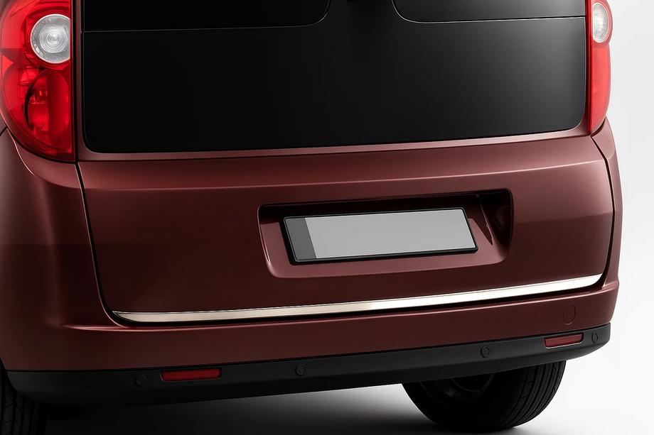 Opel Combo 2012–2018 Takaluukun reunan suojalista (ruostumaton teräs) Image