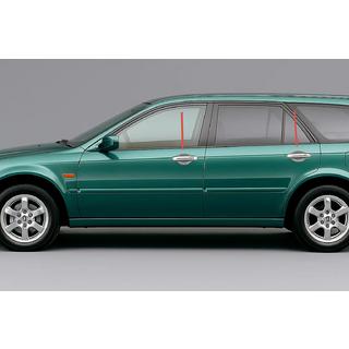 Kromiset ovenkahvan kuppisuojat (4 kpl, muovi) Honda Accord V 1997–2002 kuva 1