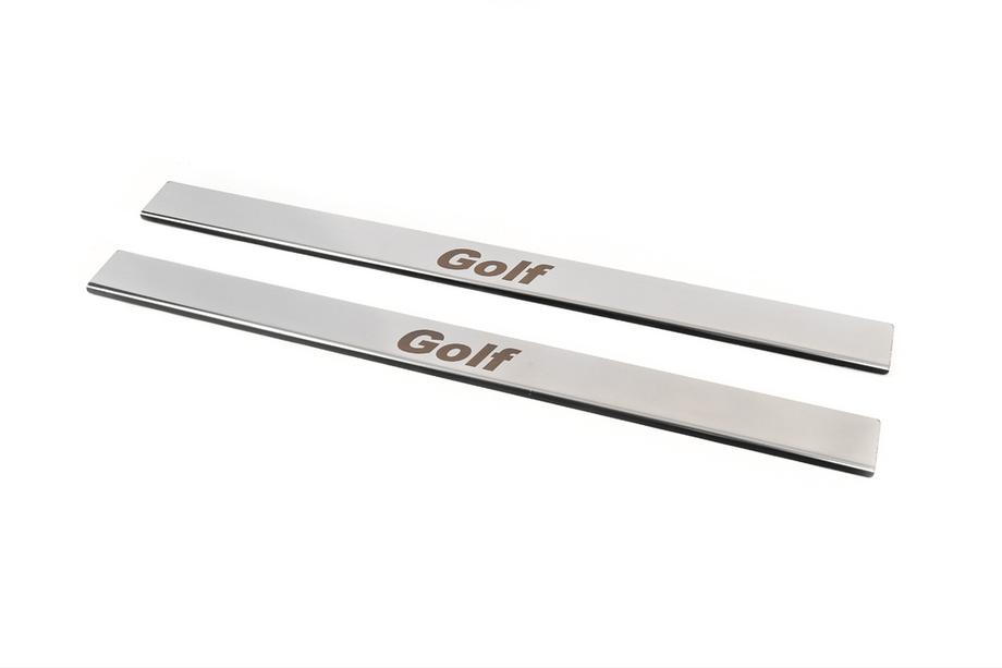 Volkswagen Golf 4 1997–2006 Carmos Coupe kynnyslistat (2 kpl, ruostumaton teräs) Image