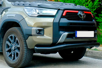 Toyota Hilux 2015– Texas etusuojakaari 2020+ (76 mm, musta) kuva 2