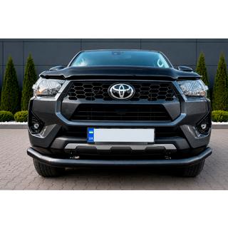 Texas etusuojakaari 2020+ (76 mm, musta) Toyota Hilux 2015– kuva 4