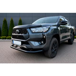 Texas etusuojakaari 2020+ (76 mm, musta) Toyota Hilux 2015– kuva 1