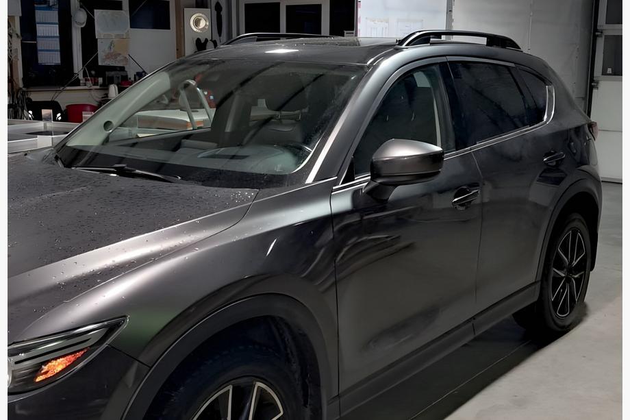 Mazda CX-5 2017–2025 Kattokaiteet Skyport Black (2 kpl) Image