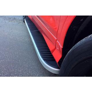 Tayga Grey -sivuaskelmat (2 kpl, alumiini) kuva 1