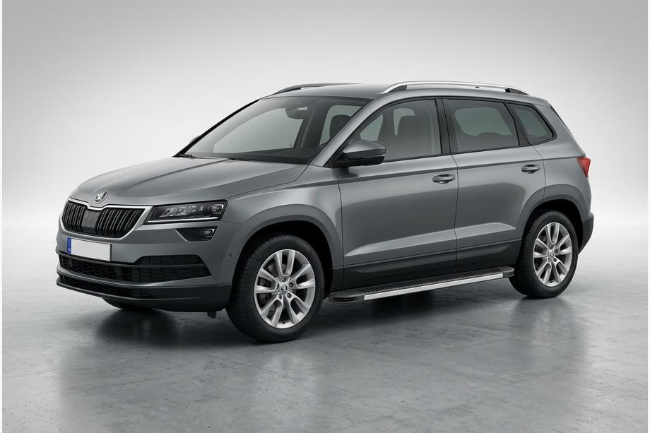 Skoda Karoq 2018– Astinlaudat Maya V1 (2 kpl, alumiini) Image