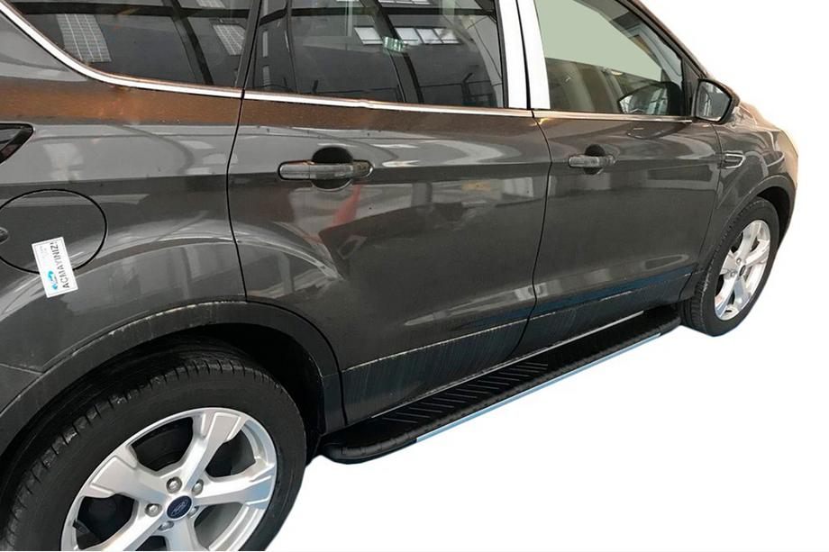 Skoda Karoq 2018– Bosphorus Grey -sivuastinlaudat (2 kpl, alumiini) Image