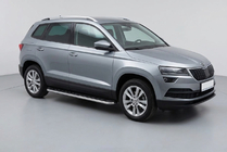 Skoda Karoq 2018– Maydos V1 sivuastinlaudat (2 kpl, alumiini / ruostumaton teräs) kuva 1