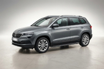 Skoda Karoq 2018– Allmond Black sivuaskelmat (2 kpl, alumiini) kuva 1
