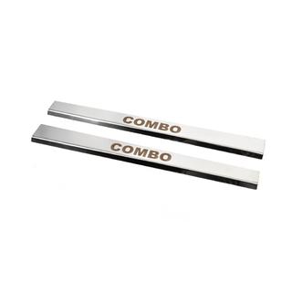 Carmos kynnyslistat (2 kpl, ruostumatonta terästä) kuva 2