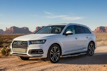 Audi Q7 2015–2026 Tayga V2 sivukynnykset (2 kpl, alumiini) kuva 1