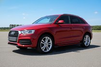 Audi Q3 2011–2019 Sivuaskelmat Maya Red (2 kpl, alumiini) kuva 1