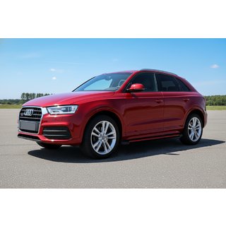 Sivuaskelmat Maya Red (2 kpl, alumiini) Audi Q3 2011–2019 kuva 1