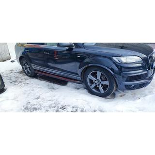 Sivuaskelmat Maya Red (2 kpl, alumiini) Audi Q7 2005–2015 kuva 2