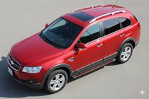 Chevrolet Captiva 2006–2019 Sivuporrassarja Maya Red (2 kpl, alumiini) 2006-2015 kuva 1