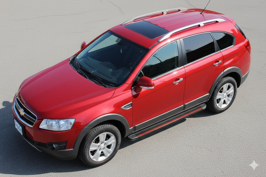 Chevrolet Captiva 2006–2019 Sivuporrassarja Maya Red (2 kpl, alumiini) 2006-2015 Image