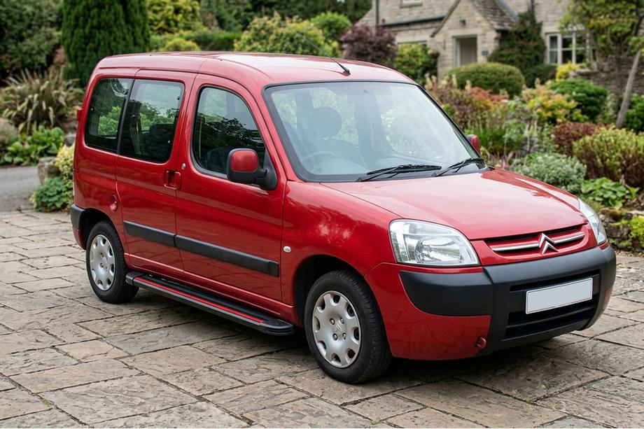 Citroen Berlingo 1996–2008 Sivuaskelmat Maya Red (2 kpl, alumiini) Image