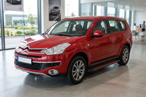Citroen C-Crosser 2007–2013 Sivuaskelmat Maya Red (2 kpl, alumiini) kuva 1