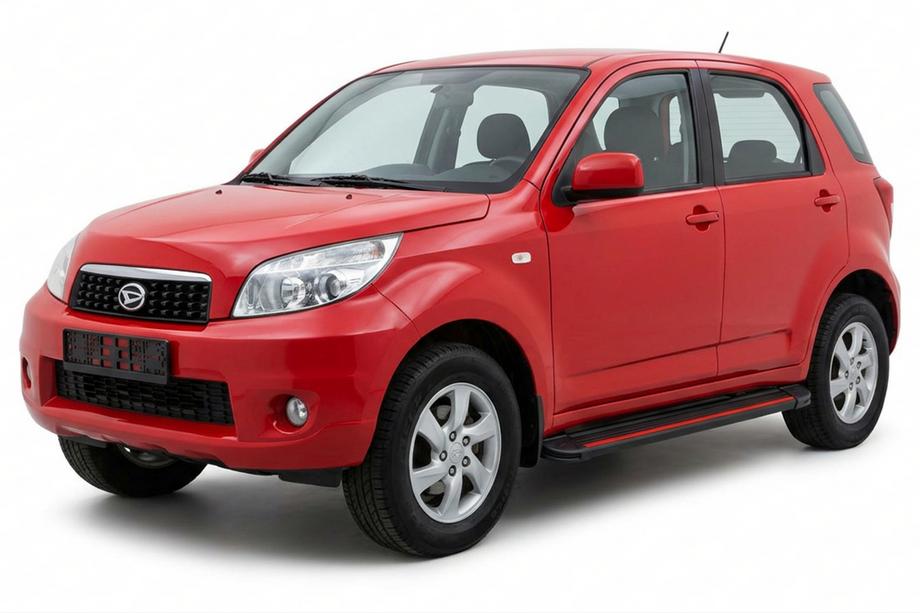 Daihatsu Terios 2006–2017 Sivuaskelmat Maya Red (2 kpl, alumiini) Image