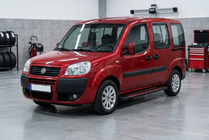Fiat Doblo I 2005–2010 Sivuaskelmat Maya Red (2 kpl, alumiini) kuva 1