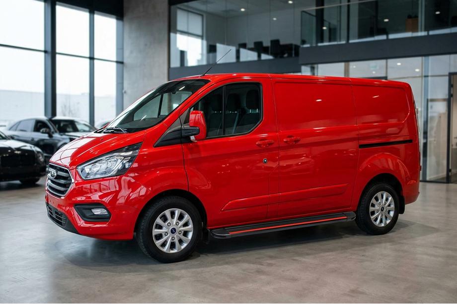 Ford Custom 2013–2022 Sivuaskelmat Maya Red (2 kpl, alumiini) Image
