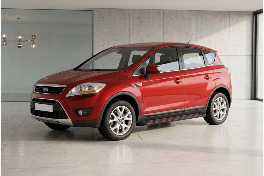 Ford Kuga 2008–2013 Sivuaskelmat Maya Red (2 kpl, alumiini) Image