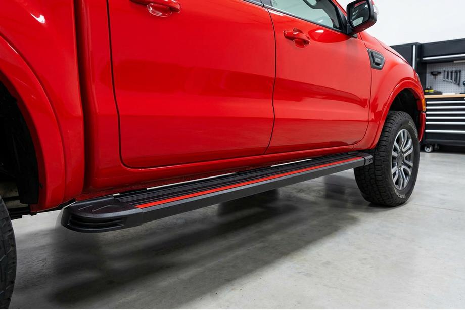 Ford Ranger 2007–2011 Sivuaskelmat Maya Red (2 kpl, alumiini) Image