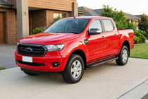 Ford Ranger 2011–2022 Sivuaskelmat Maya Red (2 kpl, alumiini) kuva 1