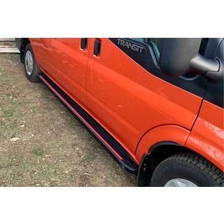 Sivuaskelmat Maya Red (2 kpl, alumiini) kuva 2