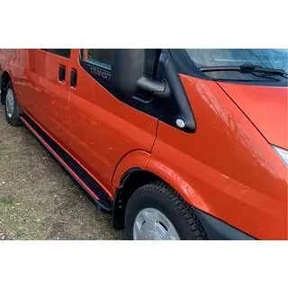Sivuaskelmat Maya Red (2 kpl, alumiini) kuva 1