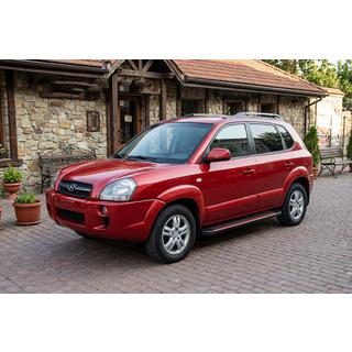 Sivuaskelmat Maya Red (2 kpl, alumiini) Hyundai Tucson JM 2004– kuva 1
