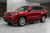 Jeep Grand Cherokee WK2 2010–2021 Sivuaskelmat Maya Red (2 kpl, alumiini) kuva 1
