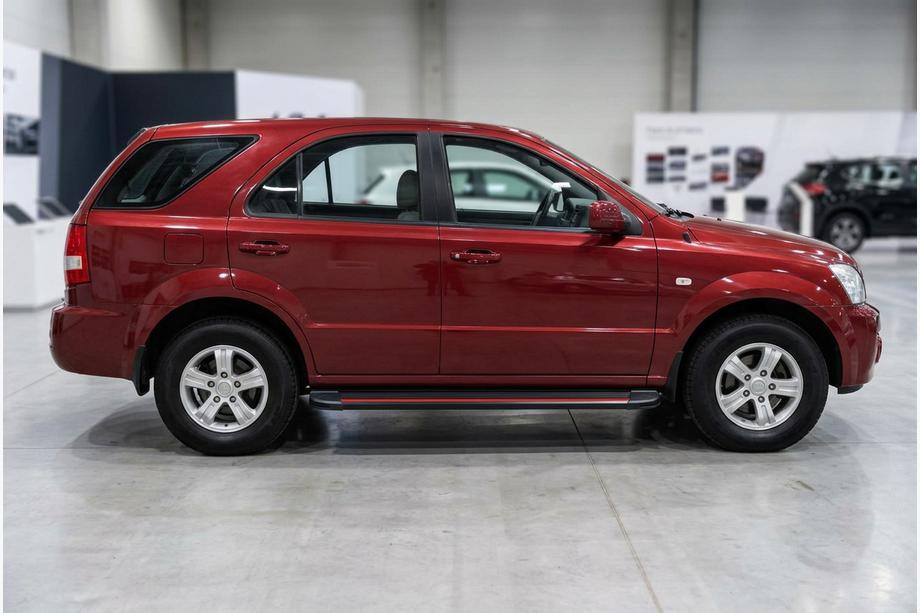 Kia Sorento I BL 2002–2009 Sivuaskelmat Maya Red (2 kpl, alumiini) Image