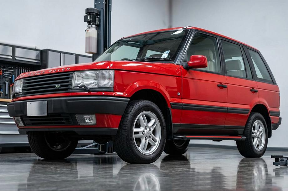 Range Rover II P38A 1997–2002 Sivuaskelmat Maya Red (2 kpl, alumiini) Image