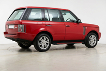 Range Rover III L322 2002–2012 Sivuaskelmat Maya Red (2 kpl, alumiini) kuva 1