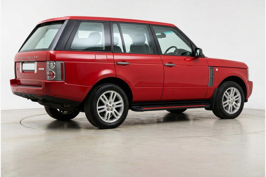 Range Rover III L322 2002–2012 Sivuaskelmat Maya Red (2 kpl, alumiini) Image