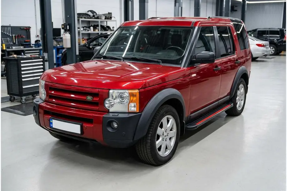 Land Rover Discovery III 2004–2009 Sivuaskelmat Maya Red (2 kpl, alumiini) Image