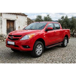 Sivuaskelmat Maya Red (2 kpl, alumiini) kuva 1