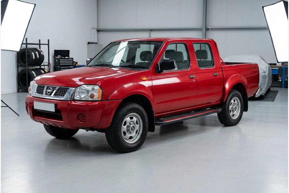 Nissan NP300 1999–2015 Sivuaskelmat Maya Red (2 kpl, alumiini) Kuva 1