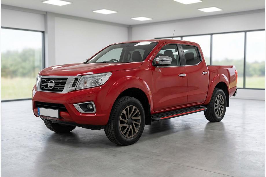 Nissan Navara/NP300 2016– Sivuaskelmat Maya Red (2 kpl, alumiini) Kuva 1