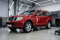 Nissan Pathfinder R51 2005–2014 Sivuaskelmat Maya Red (2 kpl, alumiini) kuva 1