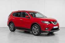 Nissan X-trail T32/Rogue 2014–2021 Sivuaskelmat Maya Red (2 kpl, alumiini) kuva 1