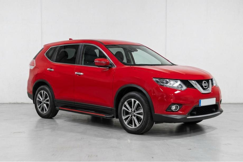 Nissan X-trail T32/Rogue 2014–2021 Sivuaskelmat Maya Red (2 kpl, alumiini) Image