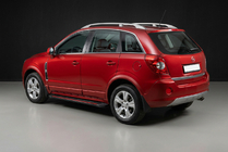 Opel Antara 2006–2017 Sivuporrassarja Maya Red (2 kpl, alumiini) kuva 1