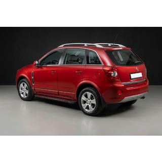Sivuporrassarja Maya Red (2 kpl, alumiini) Opel Antara 2006–2017 kuva 1