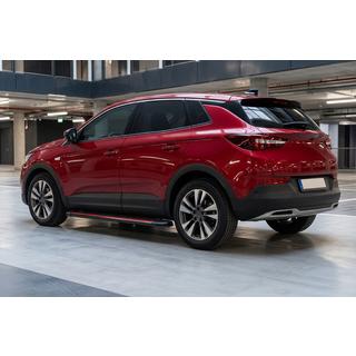 Sivuaskelmat Maya Red (2 kpl, alumiini) Opel Grandland X 2017– kuva 1