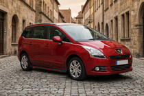 Peugeot 5008 2009–2016 Sivuaskelmat Maya Red (2 kpl, alumiini) kuva 1
