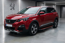 Peugeot 5008 2016–2023 Sivuaskelmat Maya Red (2 kpl, alumiini) kuva 1