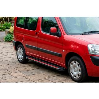 Sivuaskelmat Maya Red (2 kpl, alumiini) kuva 1