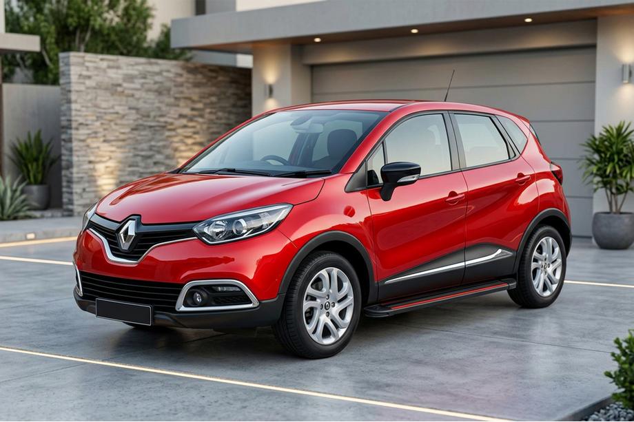 Renault Captur 2013–2019 Sivuaskelmat Maya Red (2 kpl, alumiini) Image
